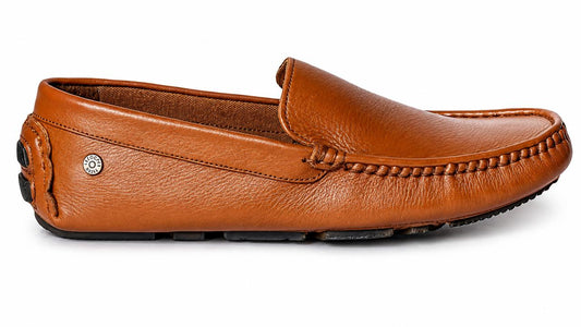 Leather Casual Slip-On Stylish Lightweight Loafers For Men