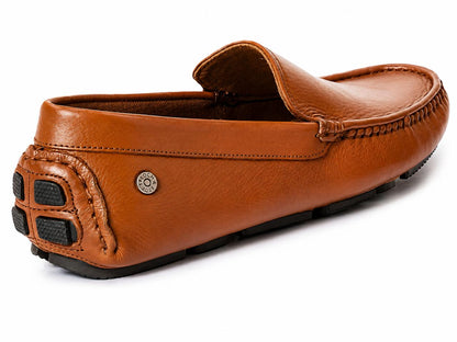 Leather Casual Slip-On Stylish Lightweight Loafers For Men