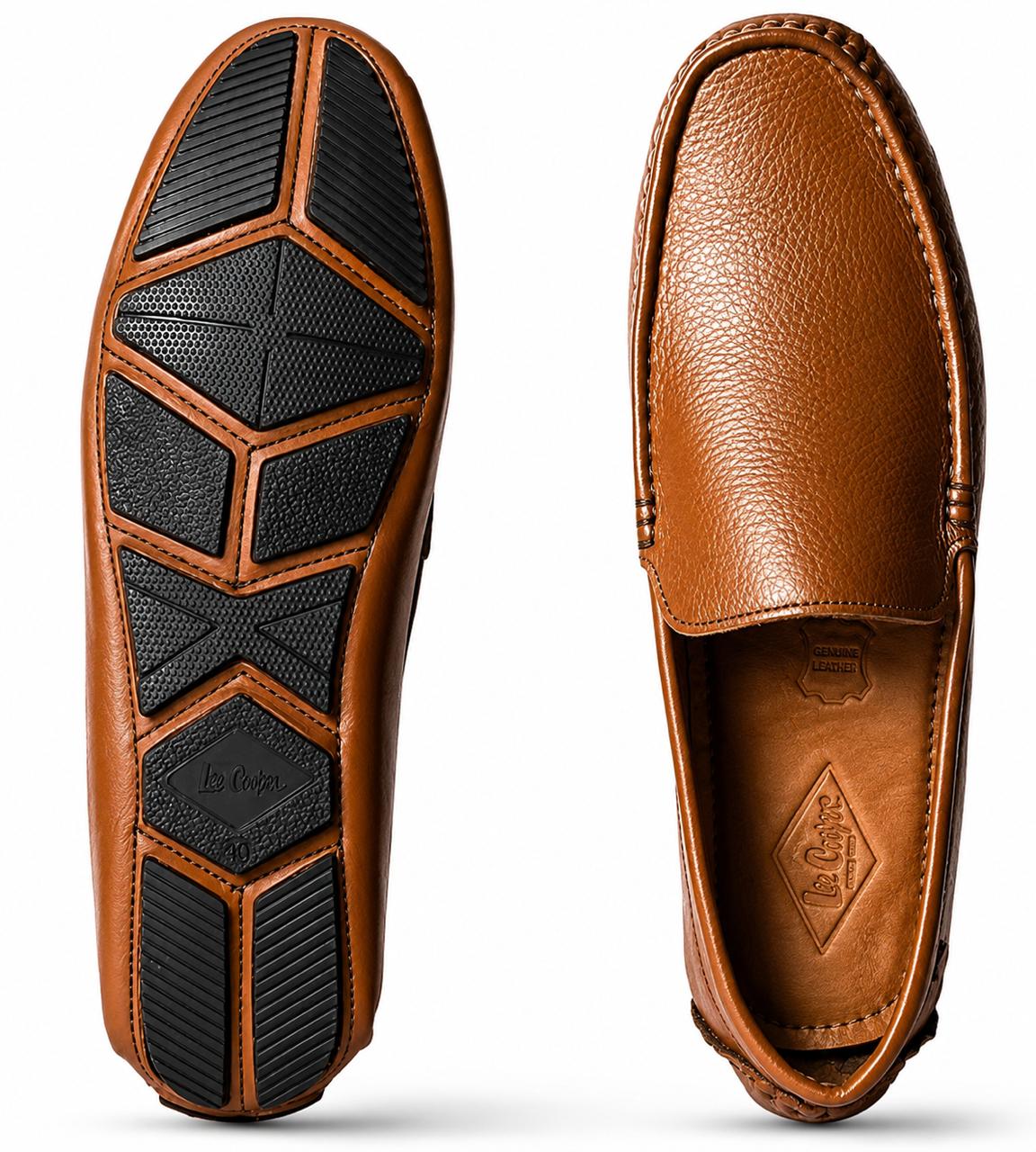 Leather Casual Slip-On Stylish Lightweight Loafers For Men